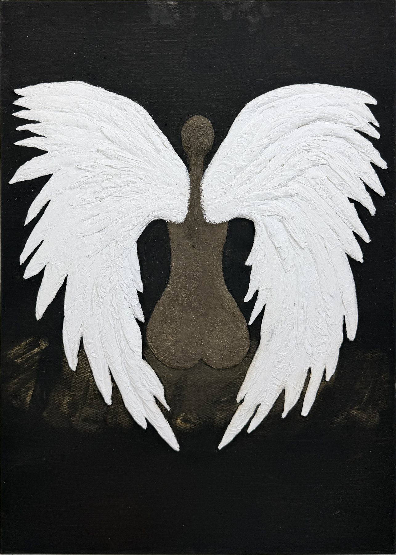 Ángel alas blancas